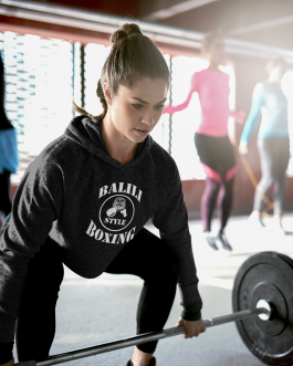 Hoodie Balili Boxing Smooth black edition ladies